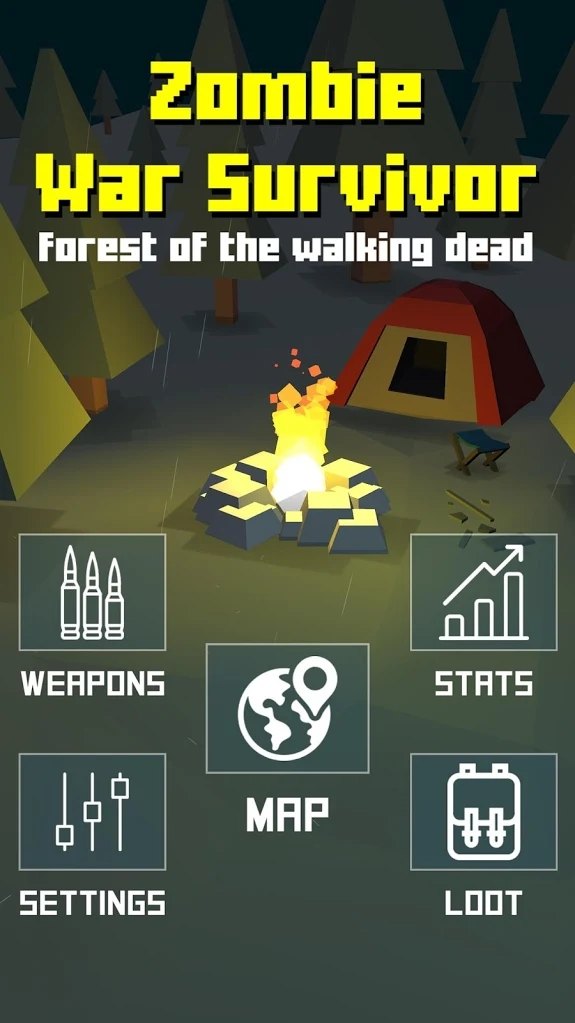 僵尸幸存者行尸走肉的森林游戏V1.1截图1