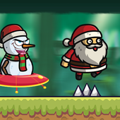 圣诞老人与雪人的冒险手游图标