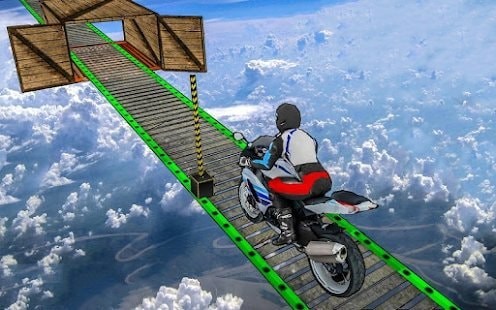 摩托车空中赛道3D手游截图4