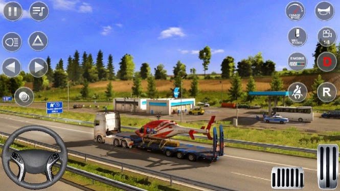 欧洲货运卡车模拟器3D截图1