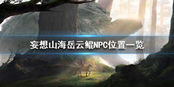 妄想山海岳云鲲NPC在哪-妄想山海岳云鲲NPC方位介绍