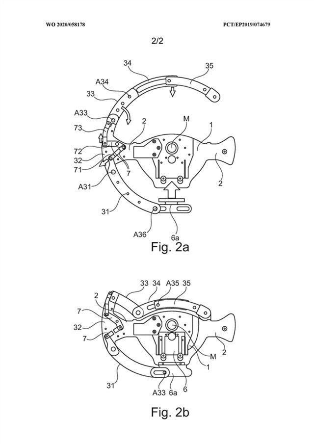宝马的新专利：折叠方向盘