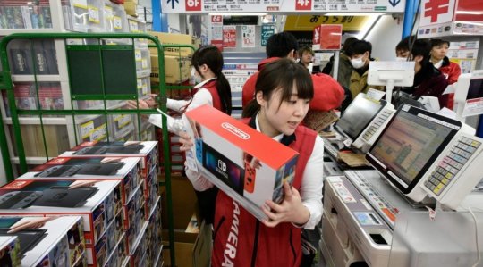 日本Switch主机的价格在全球各地都飞涨