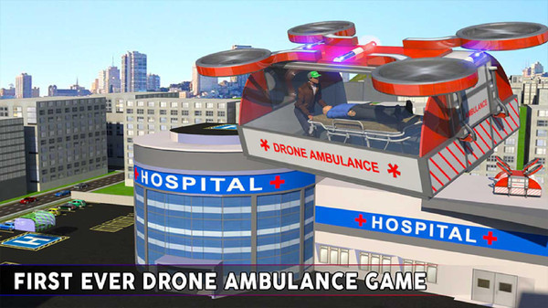 无人机救护车模拟器V1.02截图2